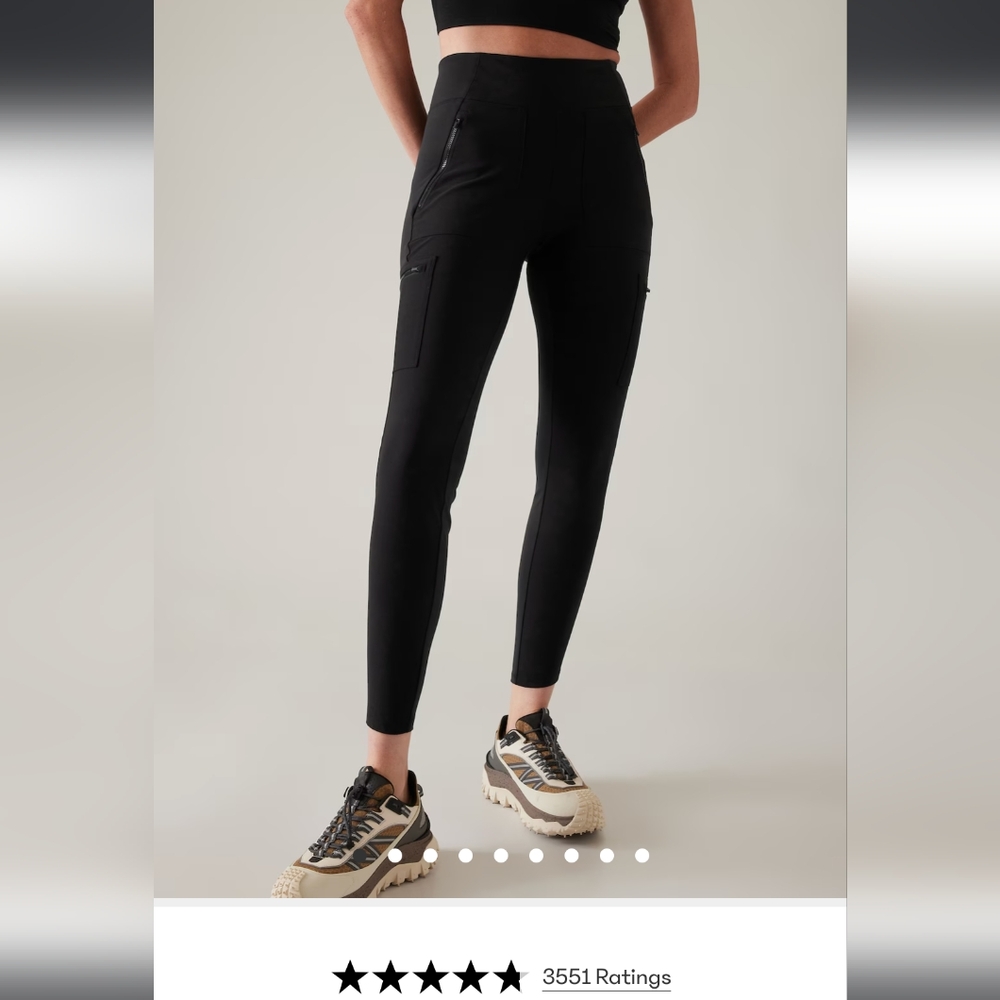 Athleta headlands hybrid tight black